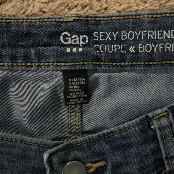 Gap sexy Boyfriend Fit size 12 - Picture 3 of 5